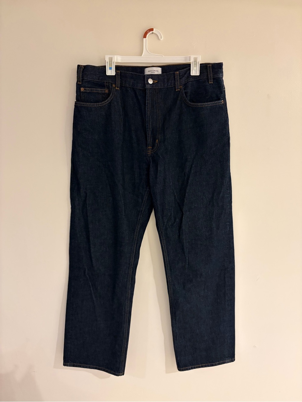 Madewell X Alexa Chung Dark Blue Boyfriend Jeans